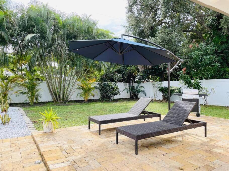 Вилла Tropical Oasis House Private Pool Family Yard Форт-Лодердейл Экстерьер фото